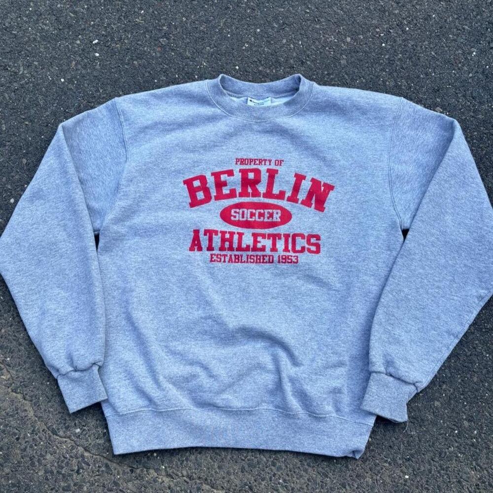 90s berlin soccer athletics crewneck